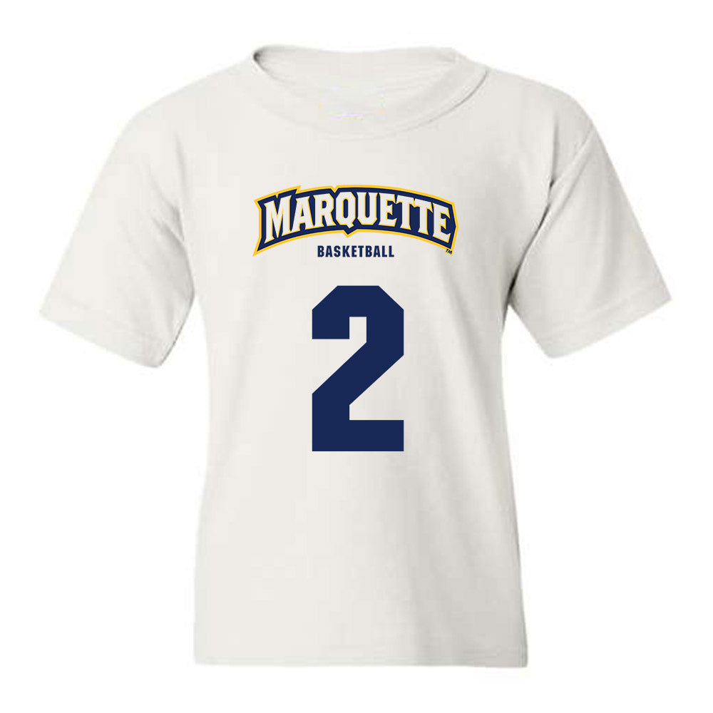 Marquette - NCAA Women's Basketball : Bridget Utberg - Sports Shersey Youth T-Shirt