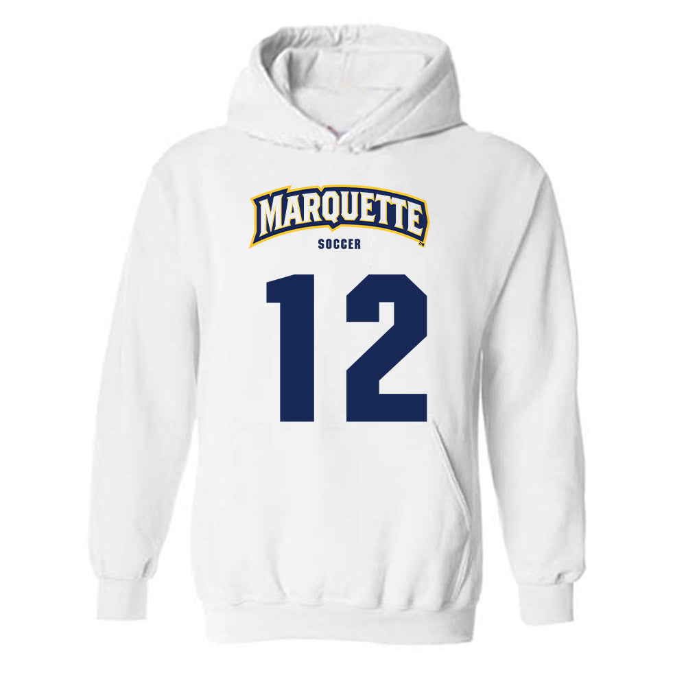 Marquette - NCAA Men's Soccer : Gabriel Rokov - Sports Shersey Hooded Sweatshirt