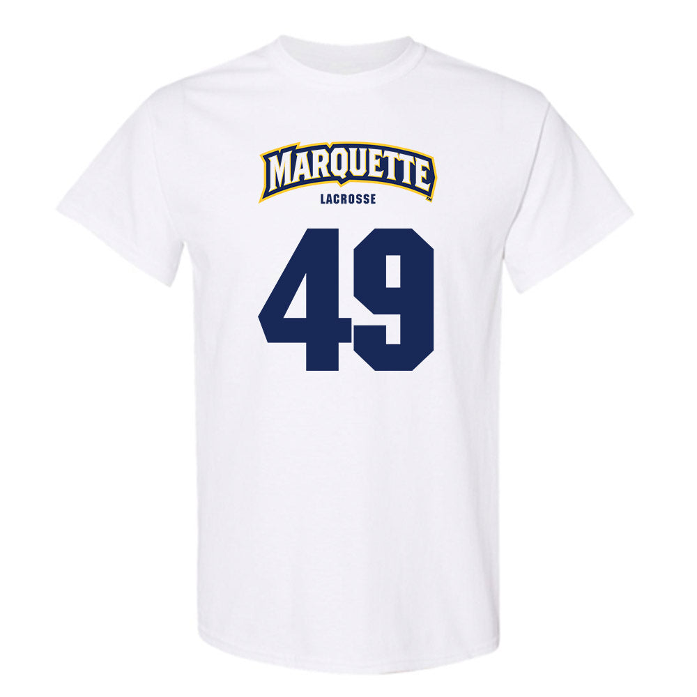 Marquette - NCAA Men's Lacrosse : Carson Miks - Sports Shersey T-Shirt-0