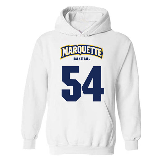 Marquette - NCAA Men's Basketball : Jake Ciardo - Sports Shersey Hooded Sweatshirt