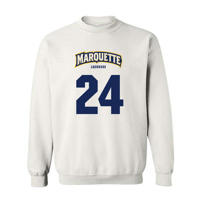 Marquette - NCAA Women's Lacrosse : Sofia Santana - Sports Shersey Crewneck Sweatshirt