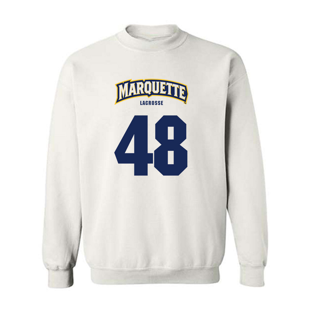 Marquette - NCAA Men's Lacrosse : Calvin Hicks - Sports Shersey Crewneck Sweatshirt