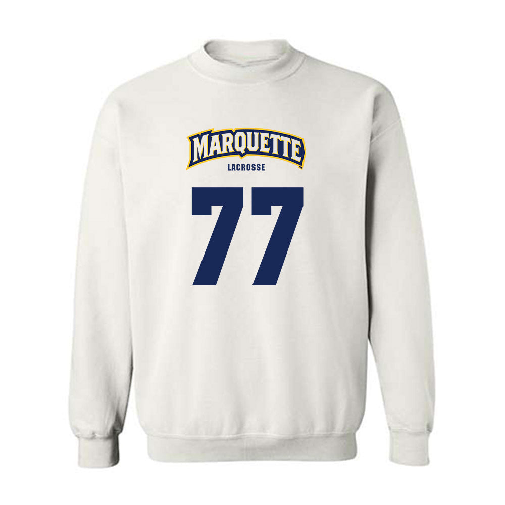 Marquette - NCAA Men's Lacrosse : Brady Nicholas - Sports Shersey Crewneck Sweatshirt