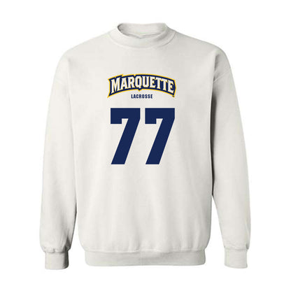 Marquette - NCAA Men's Lacrosse : Brady Nicholas - Sports Shersey Crewneck Sweatshirt