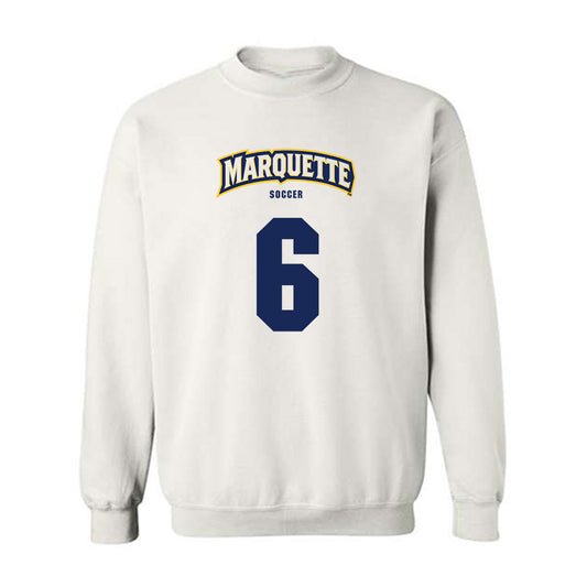 Marquette - NCAA Women's Soccer : Coco Dorfman - Sports Shersey Crewneck Sweatshirt-0