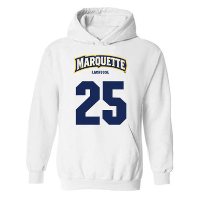 Marquette - NCAA Women's Lacrosse : Maeve Dooley - Sports Shersey Hooded Sweatshirt