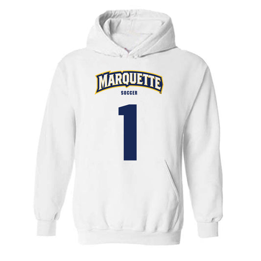 Marquette - NCAA Women's Soccer : Elise Krone - Sports Shersey Hooded Sweatshirt