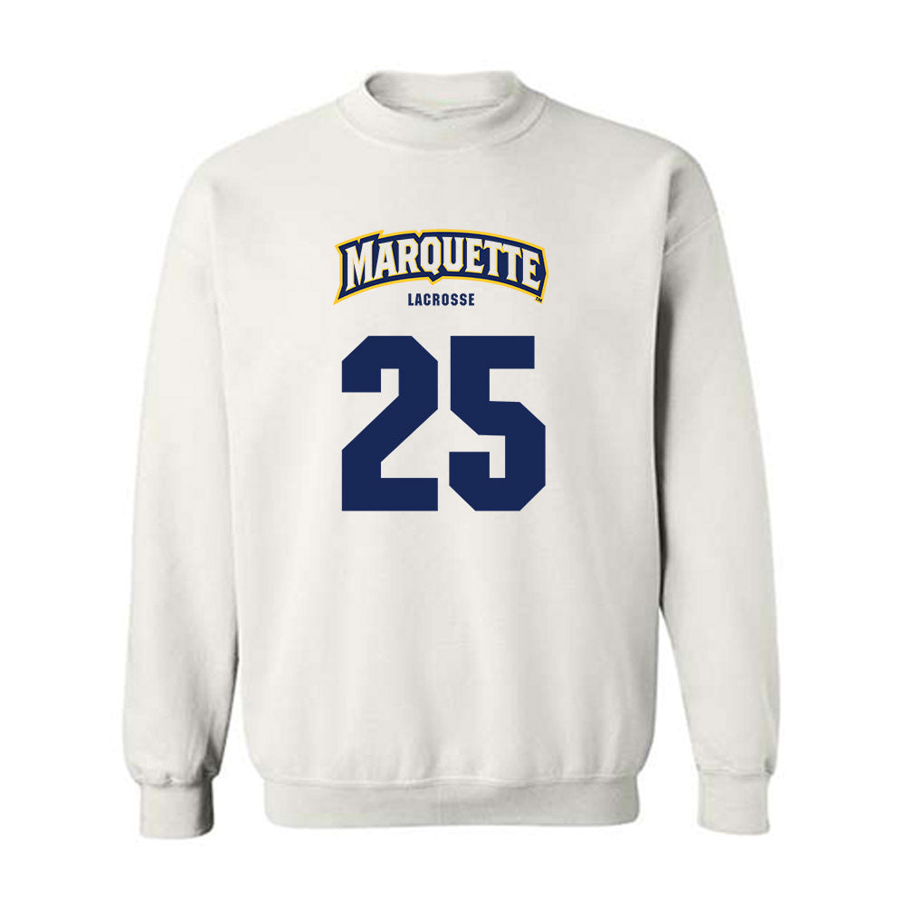 Marquette - NCAA Men's Lacrosse : Ryan Doyle - Sports Shersey Crewneck Sweatshirt-0