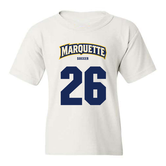 Marquette - NCAA Men's Soccer : Clayton Hamler - Sports Shersey Youth T-Shirt