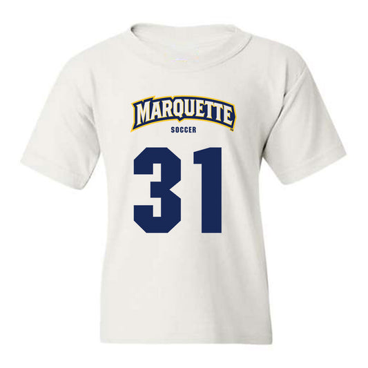 Marquette - NCAA Men's Soccer : Renan Luglio Salum - Sports Shersey Youth T-Shirt