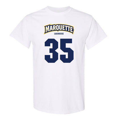Marquette - NCAA Women's Lacrosse : Eliza Agate - Sports Shersey T-Shirt-0