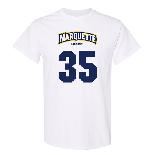 Marquette - NCAA Women's Lacrosse : Eliza Agate - Sports Shersey T-Shirt-0