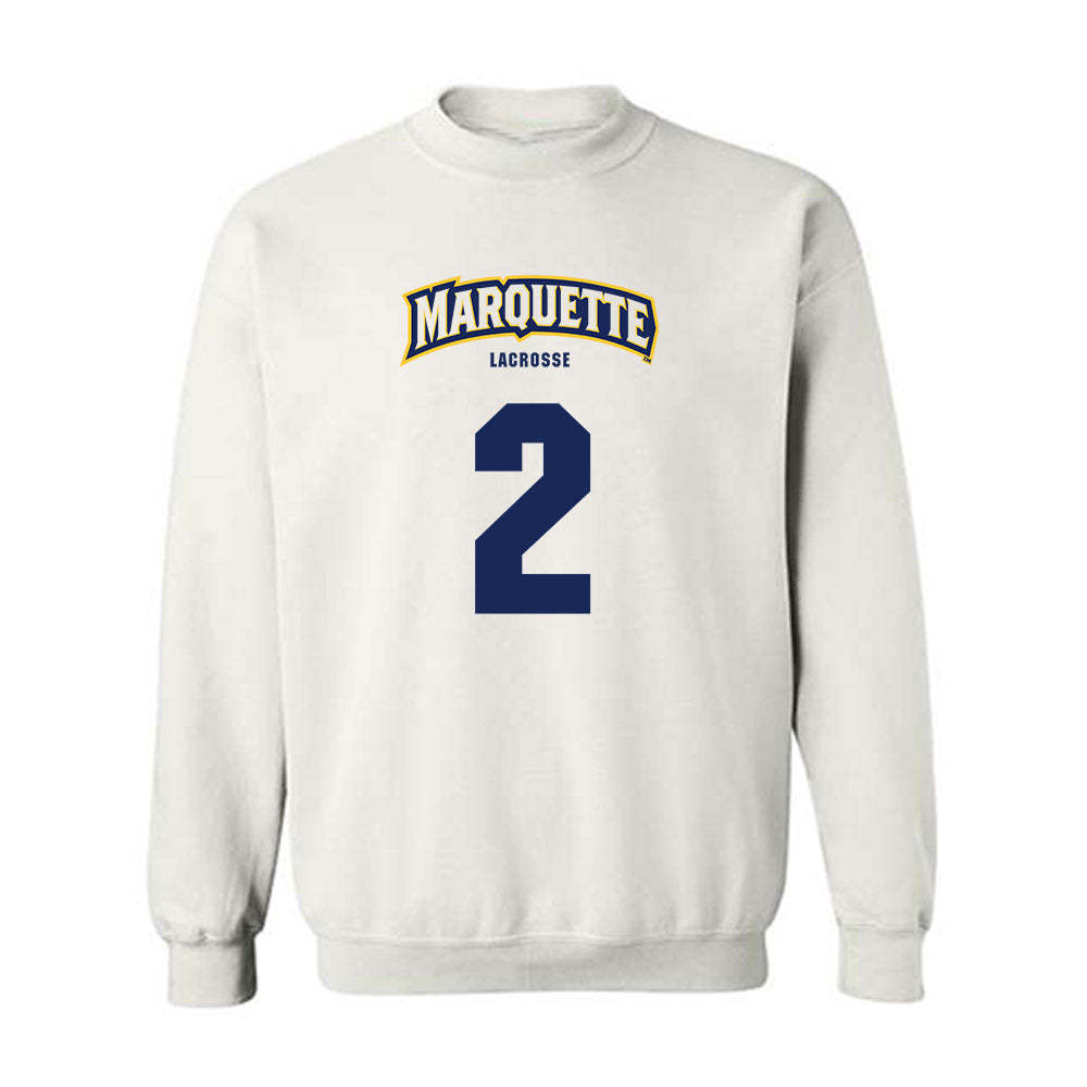 Marquette - NCAA Women's Lacrosse : Hanna Bodner - Sports Shersey Crewneck Sweatshirt