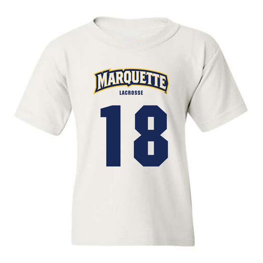 Marquette - NCAA Men's Lacrosse : Conor McCabe - Sports Shersey Youth T-Shirt