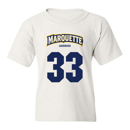 Marquette - NCAA Women's Lacrosse : Gabby Windesheim - Sports Shersey Youth T-Shirt-0