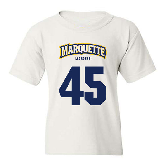 Marquette - NCAA Women's Lacrosse : Mia Oh - Sports Shersey Youth T-Shirt-0