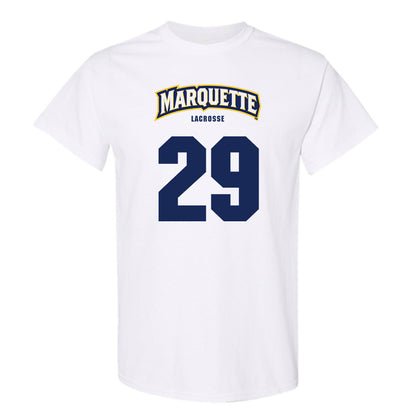 Marquette - NCAA Women's Lacrosse : Megan Hansen - Sports Shersey T-Shirt-0