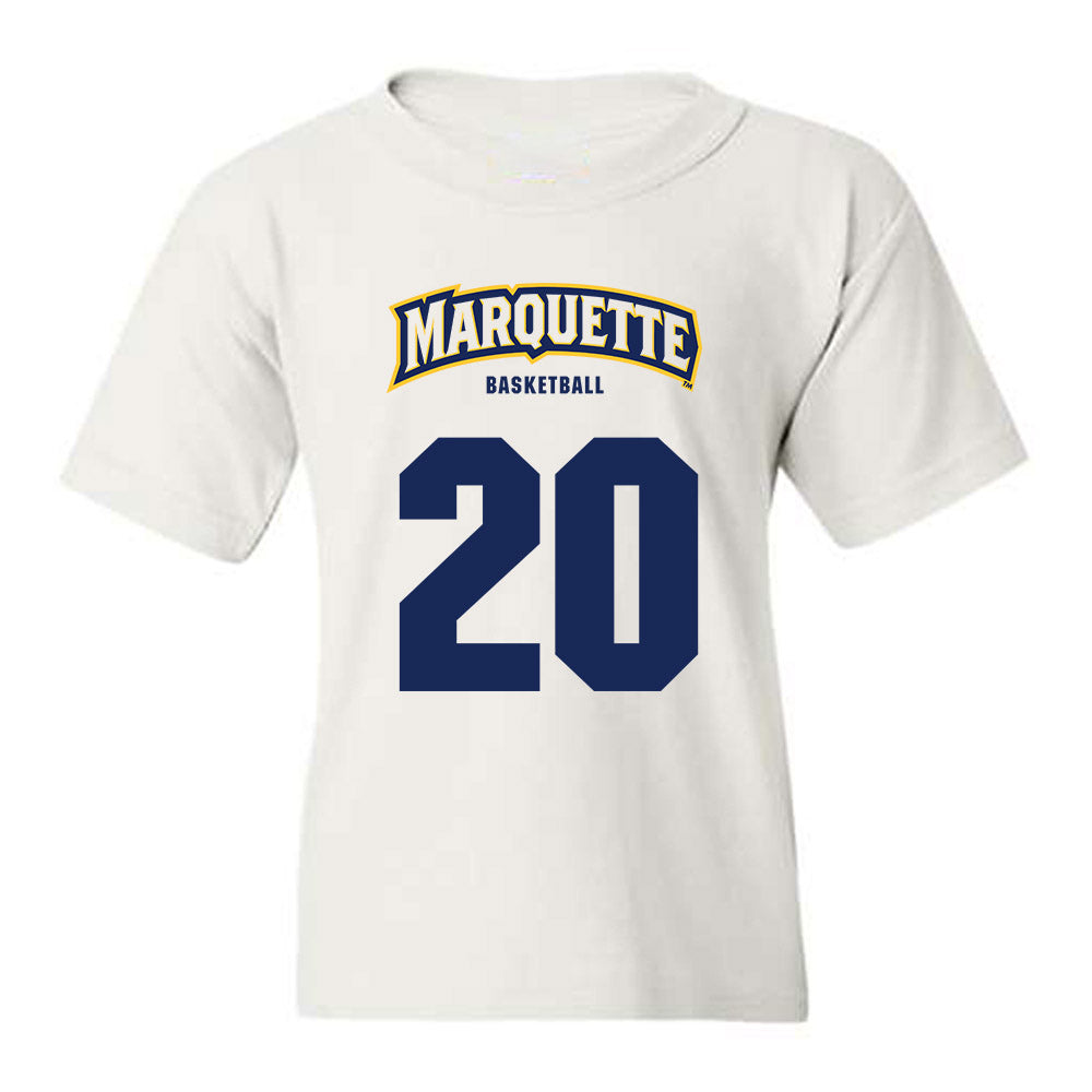 Marquette - NCAA Women's Basketball : Jordan Meulemans - Sports Shersey Youth T-Shirt-0
