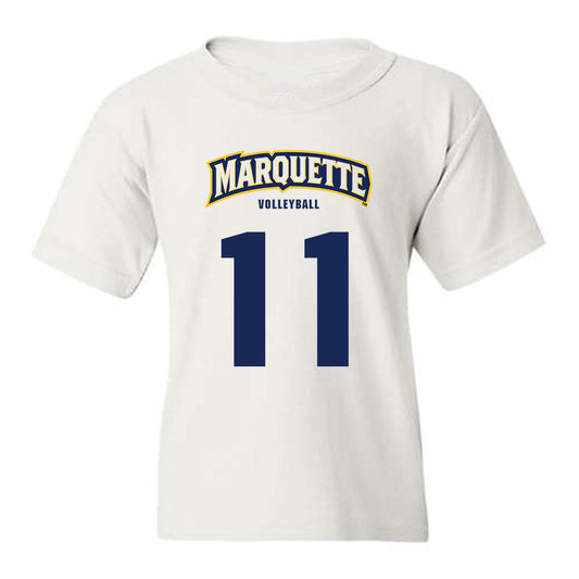 Marquette - NCAA Women's Volleyball : Amaria King - Sports Shersey Youth T-Shirt-0