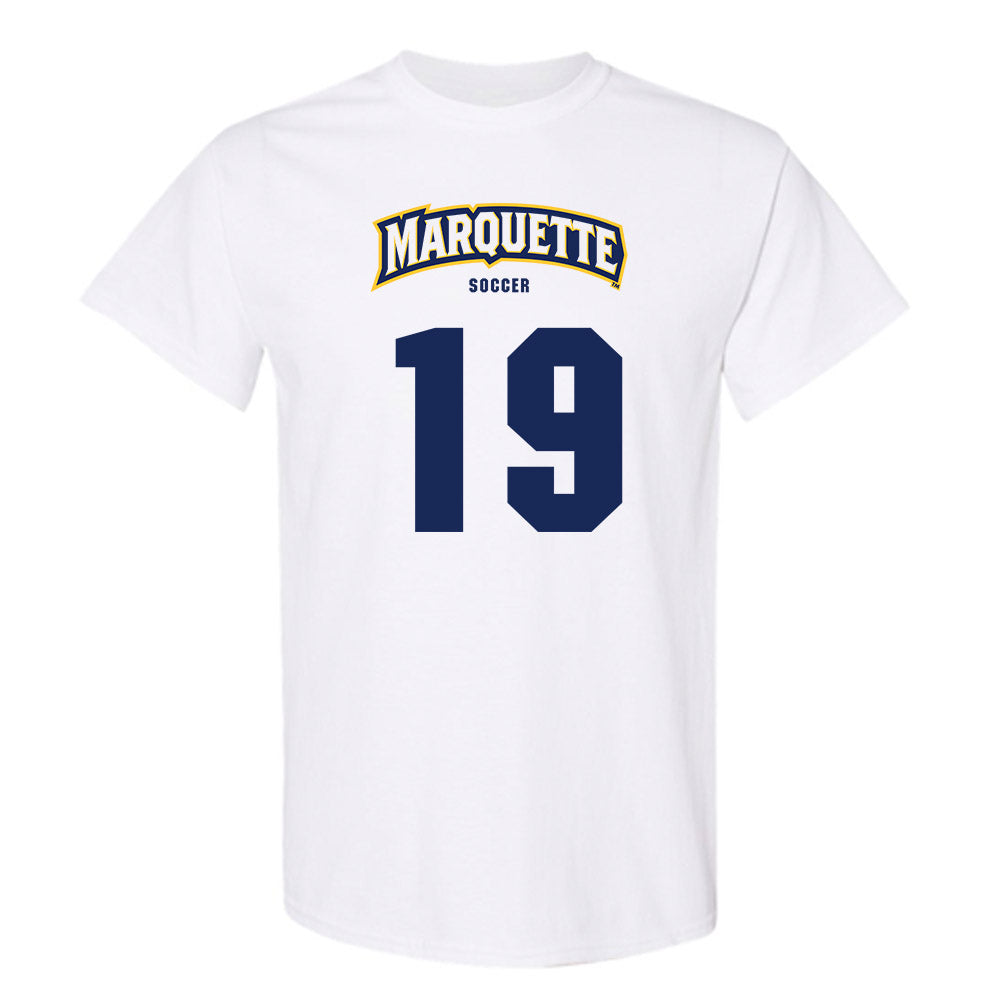 Marquette - NCAA Women's Soccer : Meg Decker - Sports Shersey T-Shirt-0