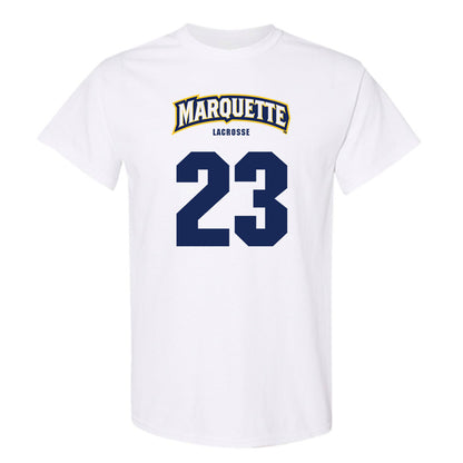 Marquette - NCAA Women's Lacrosse : Taylor Kotschevar - Sports Shersey T-Shirt