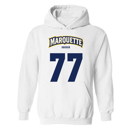 Marquette - NCAA Women's Soccer : Charlotte Huggard - Sports Shersey Hooded Sweatshirt