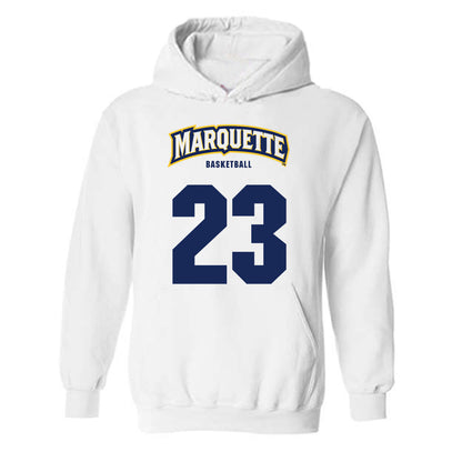 Marquette - NCAA Men's Basketball : David Joplin - Sports Shersey Hooded Sweatshirt