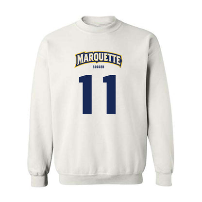 Marquette - NCAA Men's Soccer : Heriberto Soto - Sports Shersey Crewneck Sweatshirt