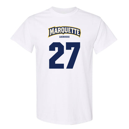 Marquette - NCAA Women's Lacrosse : Jillian Howell - Sports Shersey T-Shirt-0