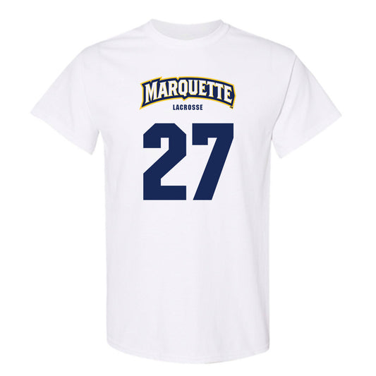Marquette - NCAA Women's Lacrosse : Jillian Howell - Sports Shersey T-Shirt-0