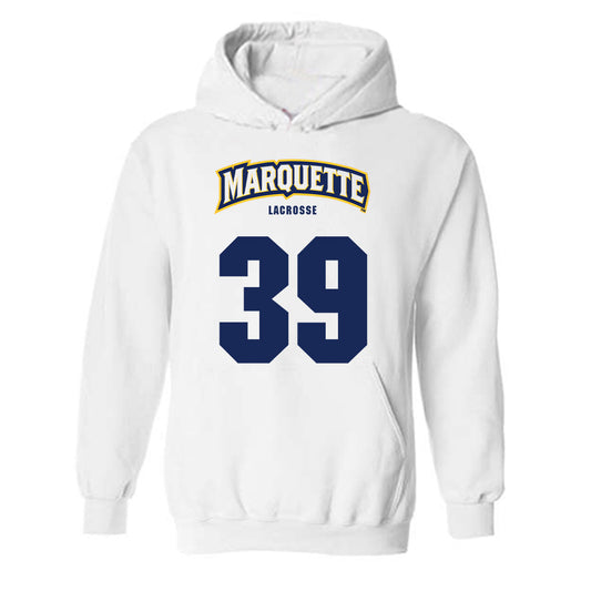 Marquette - NCAA Women's Lacrosse : Sofia Grace Mazariegos - Sports Shersey Hooded Sweatshirt