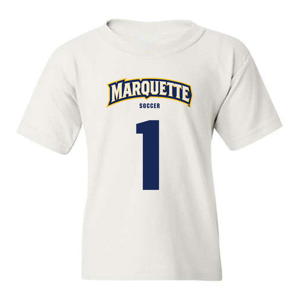 Marquette - NCAA Men's Soccer : Marten Brink - Sports Shersey Youth T-Shirt