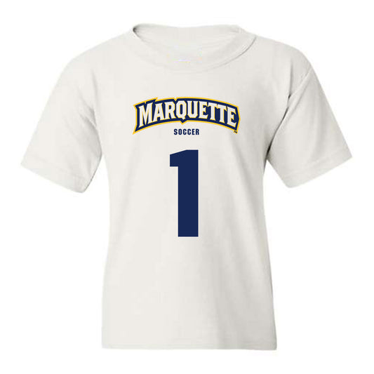 Marquette - NCAA Men's Soccer : Marten Brink - Sports Shersey Youth T-Shirt