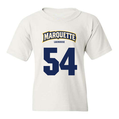 Marquette - NCAA Men's Lacrosse : Dylan Duerring - Sports Shersey Youth T-Shirt-0