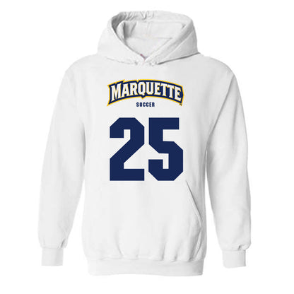 Marquette - NCAA Men's Soccer : Jai Hsieh-Bailey - Sports Shersey Hooded Sweatshirt