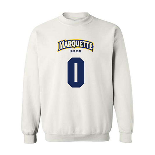 Marquette - NCAA Men's Lacrosse : Ethan Salvia - Sports Shersey Crewneck Sweatshirt