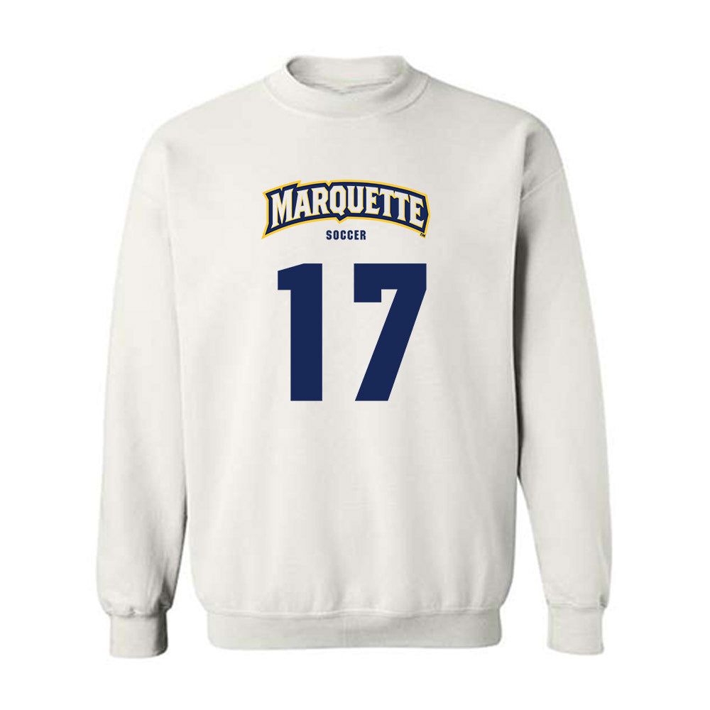 Marquette - NCAA Men's Soccer : Jonathan Monreal-Herrera - Sports Shersey Crewneck Sweatshirt-0