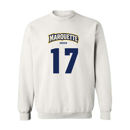 Marquette - NCAA Men's Soccer : Jonathan Monreal-Herrera - Sports Shersey Crewneck Sweatshirt-0
