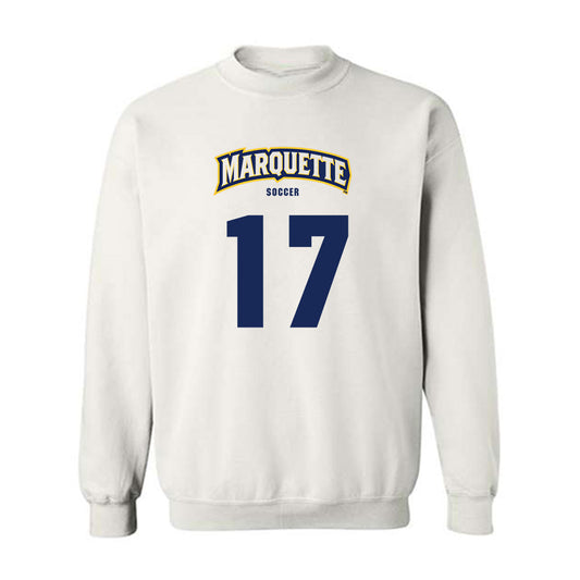 Marquette - NCAA Men's Soccer : Jonathan Monreal-Herrera - Sports Shersey Crewneck Sweatshirt-0