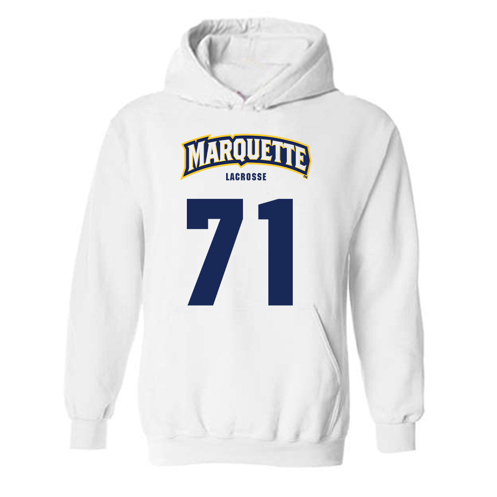 Marquette - NCAA Men's Lacrosse : Jack Casey - Sports Shersey Hooded Sweatshirt