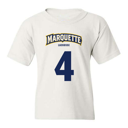 Marquette - NCAA Women's Lacrosse : Dani Serrano - Sports Shersey Youth T-Shirt-0