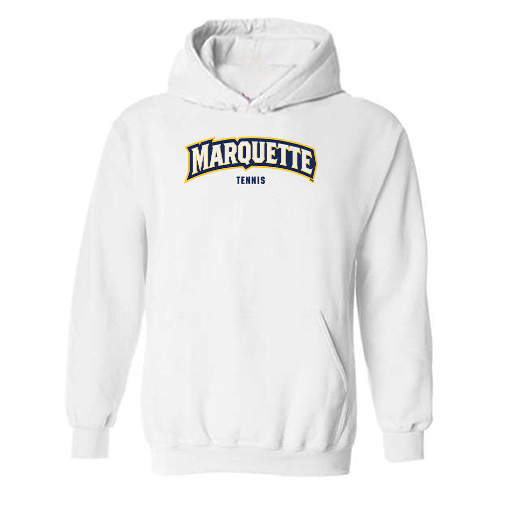 Marquette - NCAA Women's Tennis : Maria Poon - Sports Shersey Hooded Sweatshirt-0