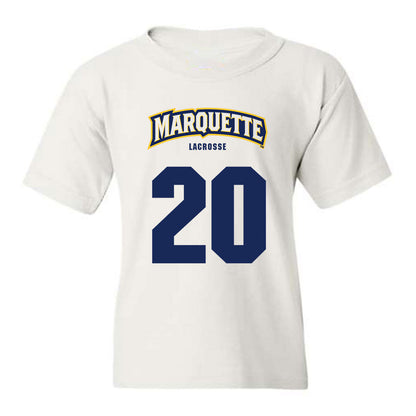 Marquette - NCAA Men's Lacrosse : John Paul Henry - Sports Shersey Youth T-Shirt