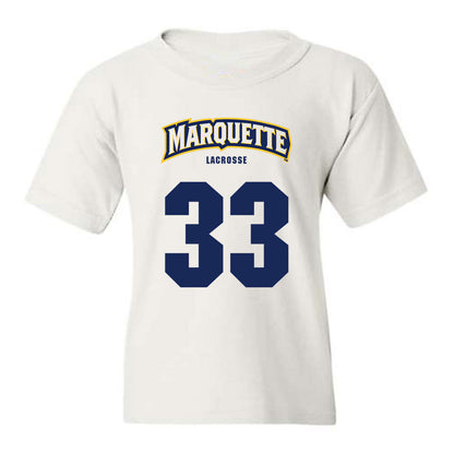 Marquette - NCAA Women's Lacrosse : Meg Bireley - Sports Shersey Youth T-Shirt