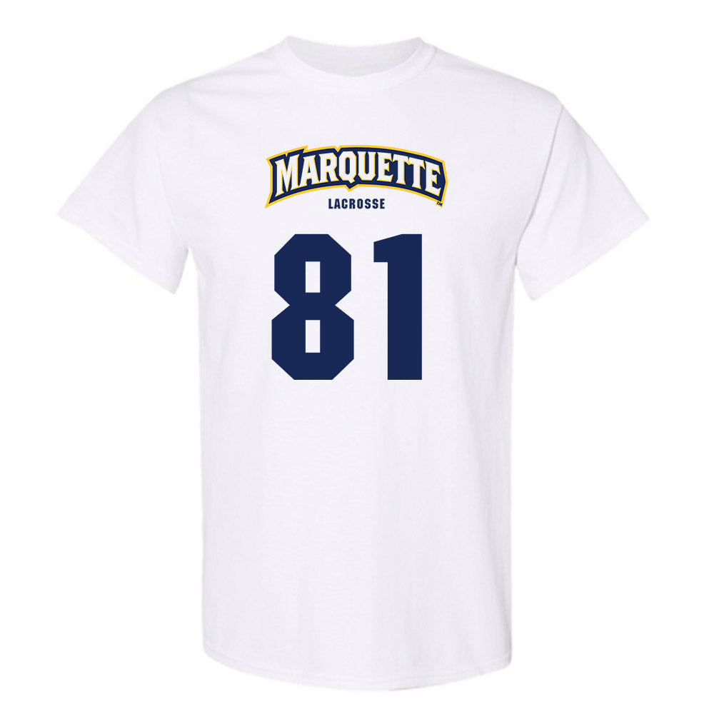 Marquette - NCAA Men's Lacrosse : Nolan Garcia - Sports Shersey T-Shirt