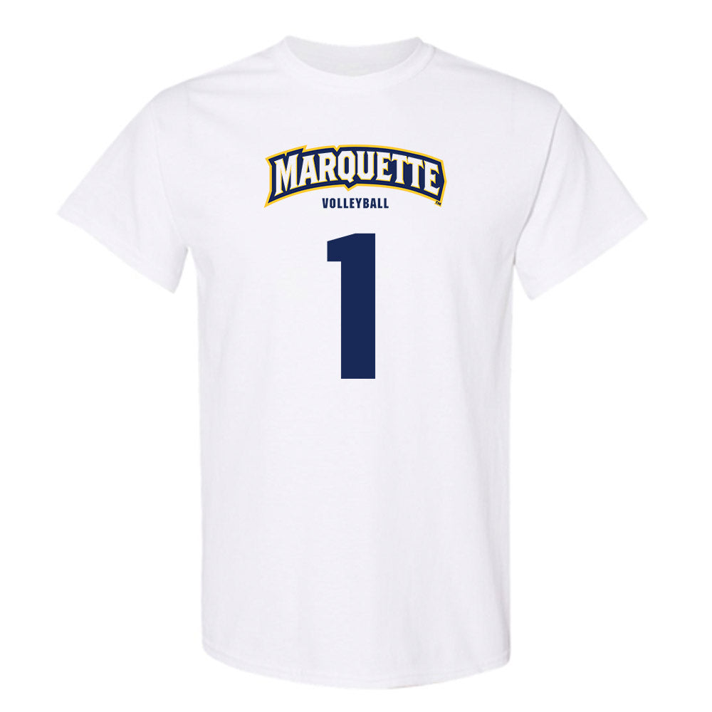 Marquette - NCAA Women's Volleyball : Julia Stanev - Sports Shersey T-Shirt-0