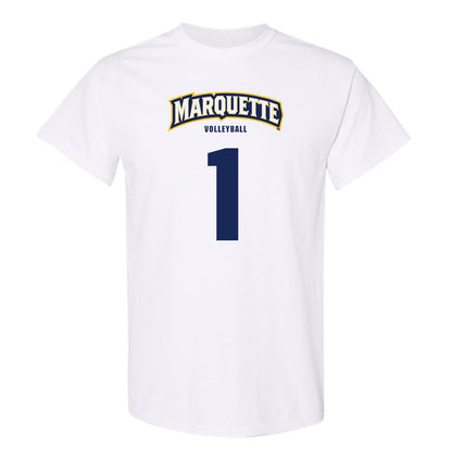 Marquette - NCAA Women's Volleyball : Julia Stanev - Sports Shersey T-Shirt-0