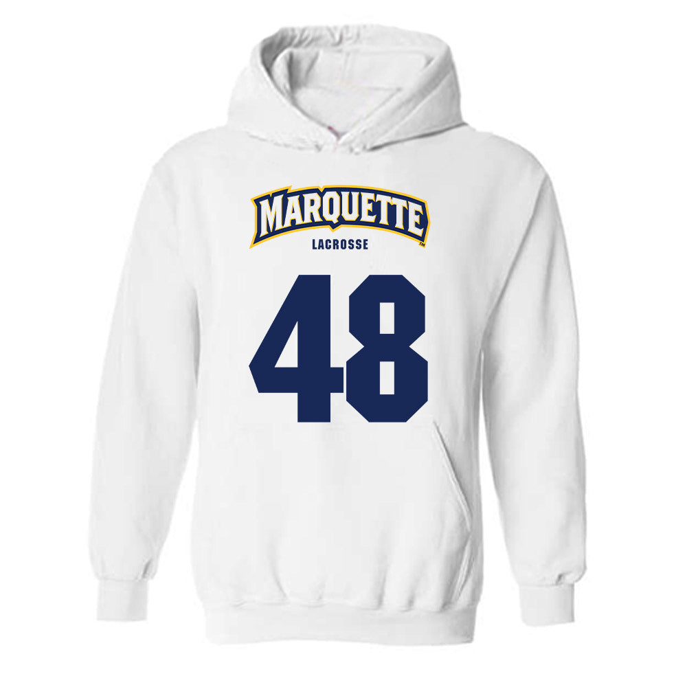 Marquette - NCAA Men's Lacrosse : Calvin Hicks - Sports Shersey Hooded Sweatshirt