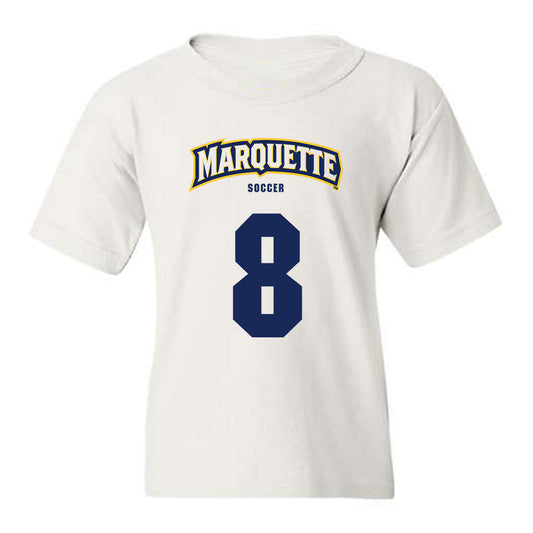 Marquette - NCAA Men's Soccer : Justin Milovanov - Sports Shersey Youth T-Shirt-0