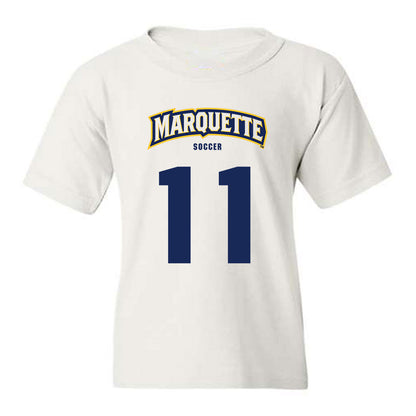 Marquette - NCAA Men's Soccer : Lucas Nesthus - Sports Shersey Youth T-Shirt-0